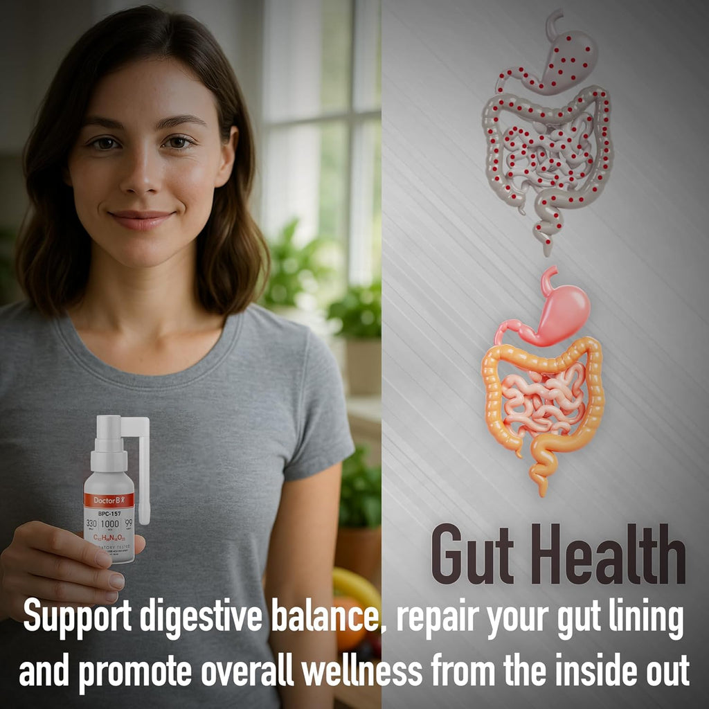 Doctor B BPC-157 Peptide Spray (330 Count) 50 ML