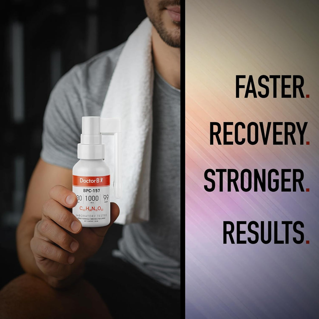 Doctor B BPC-157 Peptide Spray (330 Count) 50 ML